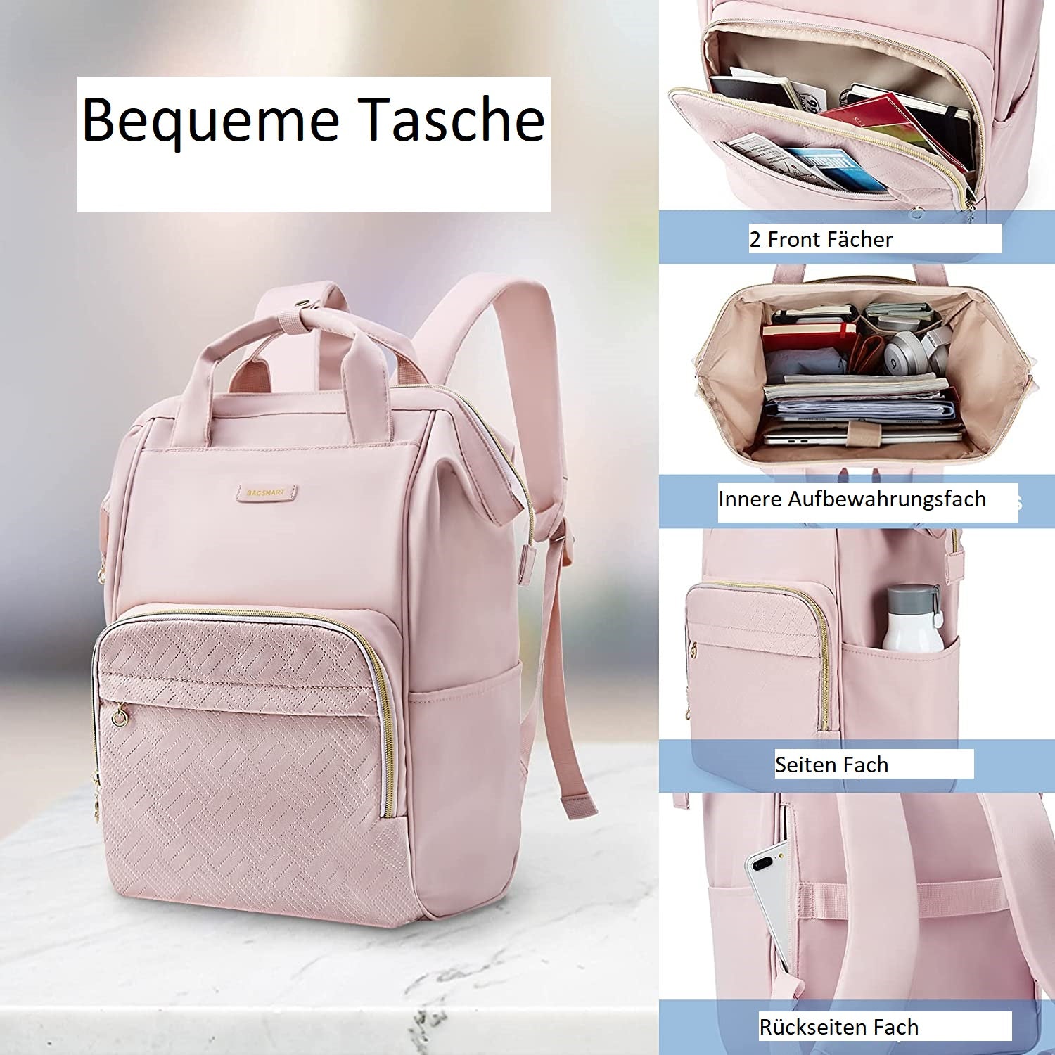 Damen Rucksack Wasserdicht, Wasserdichter Damen Reise Rucksack, Damen Berufs-Rucksack mit Wasserschutz, Wasserdichter Damen Backpack für Reise und Arbeit, Modischer Damen Rucksack für Beruf und Unterwegs, Damen Wasserschutz Rucksack für den täglichen Gebrauch, Funktioneller Wasserdichter Rucksack für Damen, Damen Laptop-Rucksack Wasserdicht, Robuster Damen Rucksack für alle Wetterbedingungen, Vielseitiger Wasserdichter Damen Tagesrucksack